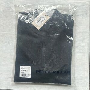 NWT Black Peter Millar Crest Q-Zip Medium